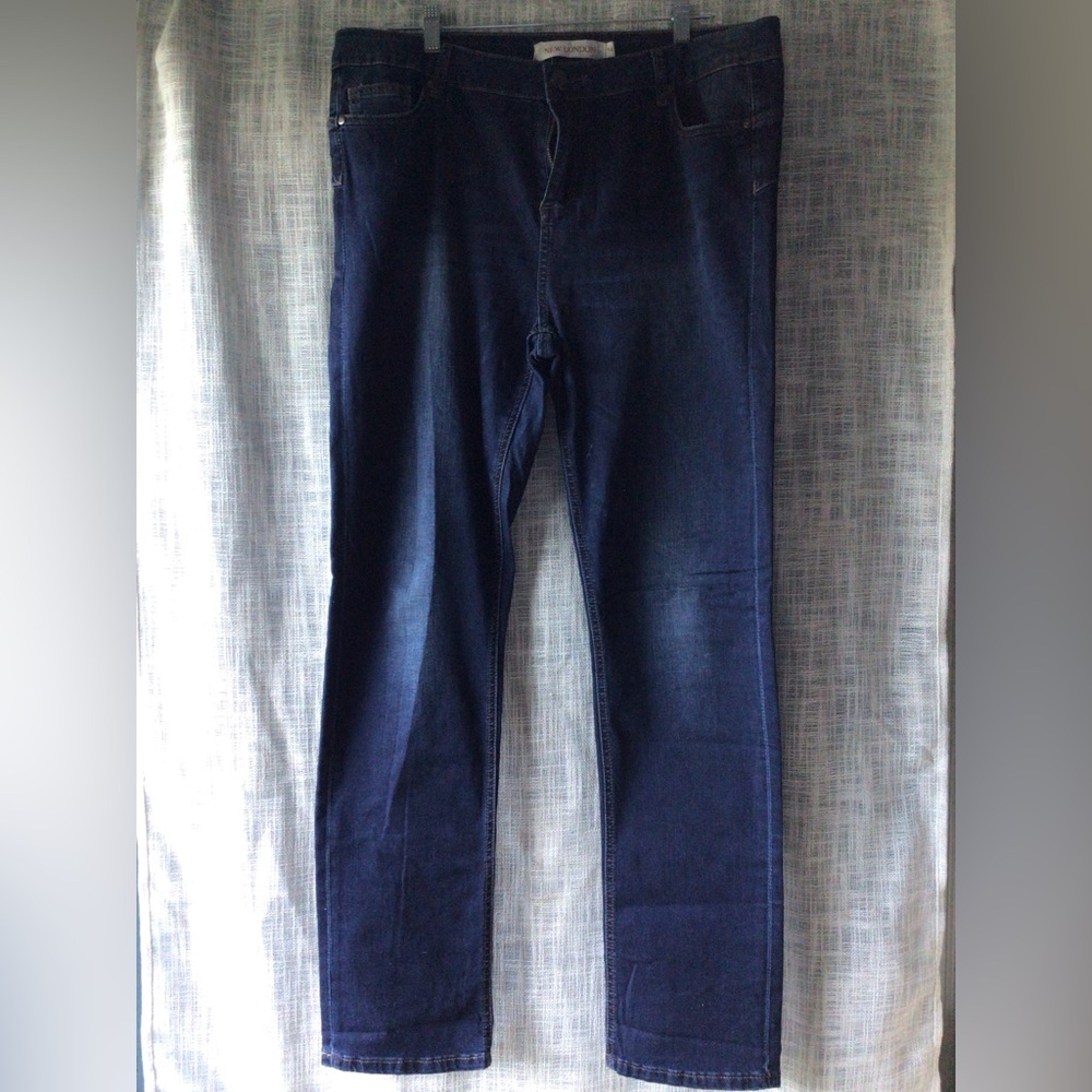Dark Blue Denim Jeans